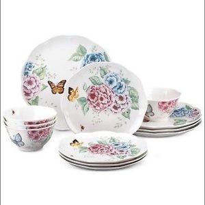 Lenox Butterfly Meadow Hydrangea 12-pc set